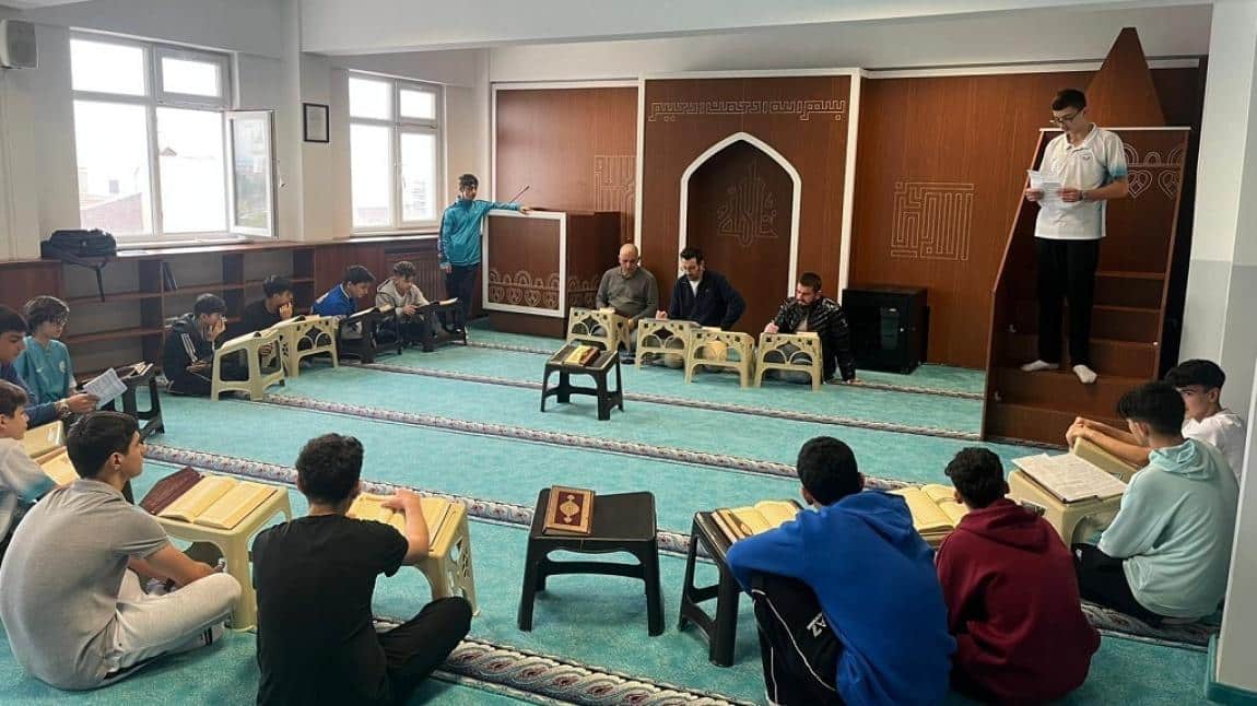 İmam Hatip Meslek Dersleri Yarışmalarımızı Yaptık.